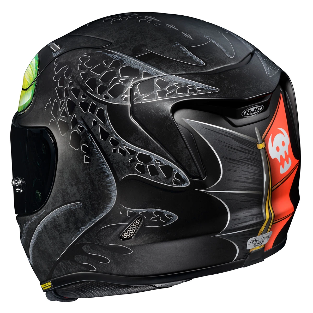 HJC RPHA 11 Pro Toothless Full Face Helmet 3 HJC RPHA 11 Pro Toothless Full Face Helmet - Image 3