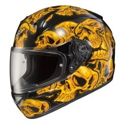 Scorpion EXO-R320 Orange Skull-E Full Face Helmet