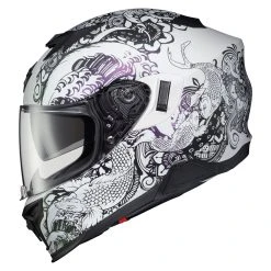 Scorpion EXO-T520 White/Chameleon Nama-Sushi Full Face Helmet