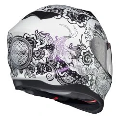 Alternative view of Scorpion EXO-T520 White/Chameleon Nama-Sushi Full Face Helmet