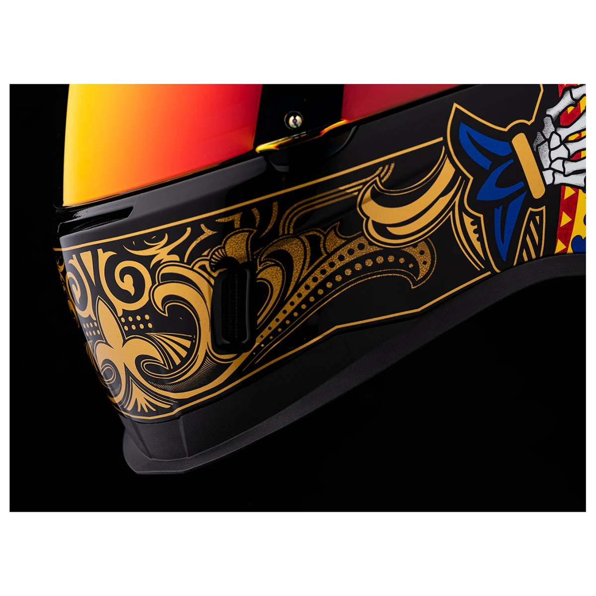 ICON Airform Suicide King Full Face Helmet 8 ICON Airform Suicide King Full Face Helmet - Image 8