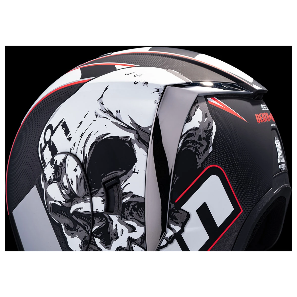 ICON Airform Death Or Glory Full Face Helmet 5 ICON Airform Death Or Glory Full Face Helmet - Image 5