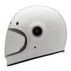Bell Solid White Bullitt Full Face Helmet