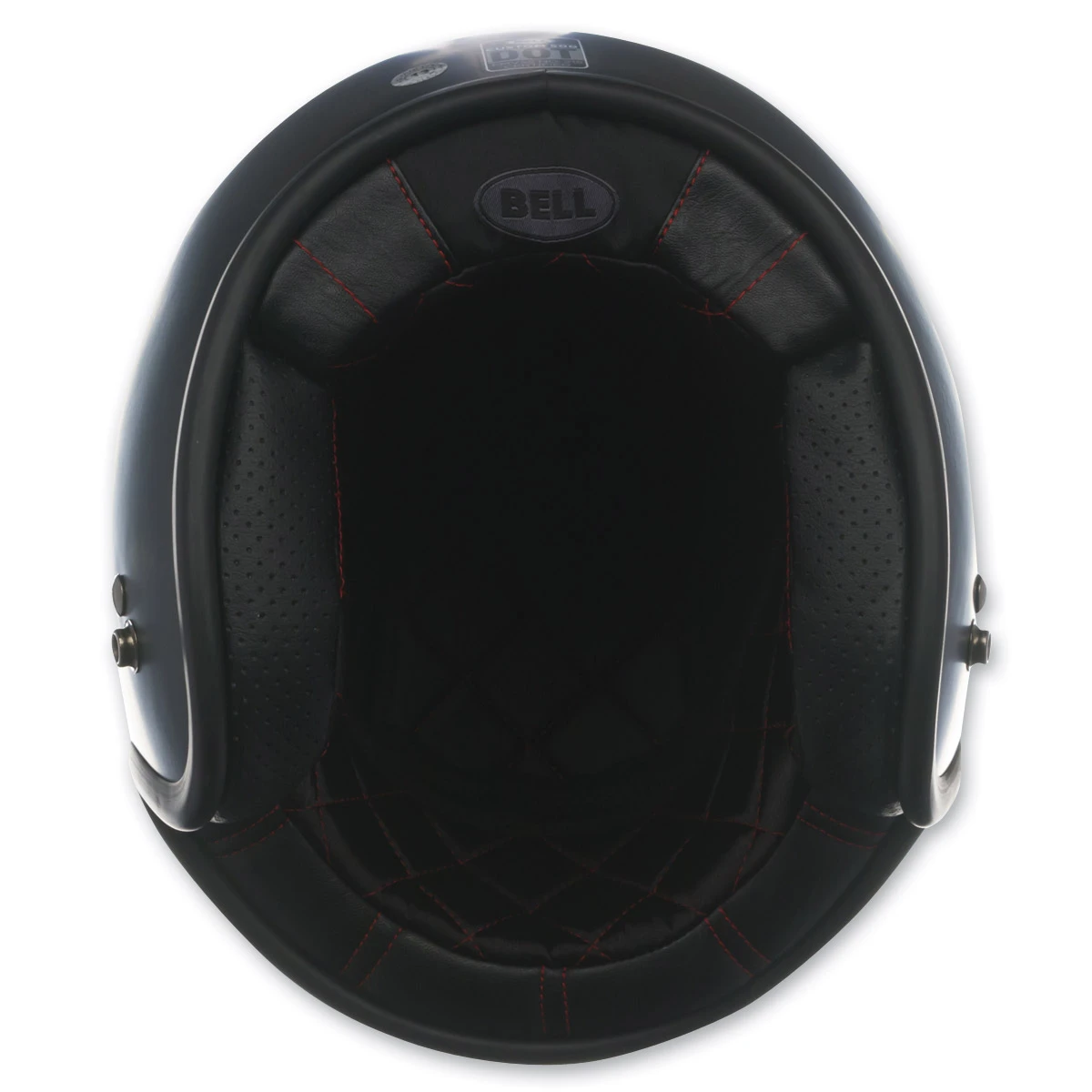 Bell Custom 500 Matte Black Open Face Helmet 4 Bell Custom 500 Matte Black Open Face Helmet - Image 4