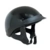 HCI-100 Designer Gloss Black Half Helmet
