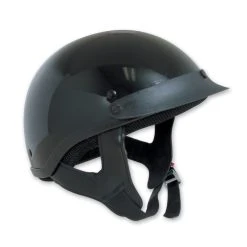 HCI-100 Designer Gloss Black Half Helmet