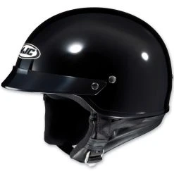 HJC CS-2N Black Half Helmet