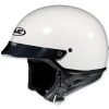 HJC CS-2N White Half Helmet