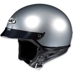 HJC CS-2N Metallic Silver Half Helmet