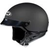 HJC CS-2N Flat Black Half Helmet