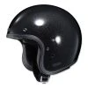 HJC IS-5 Metal Flake Black Open Face Helmet