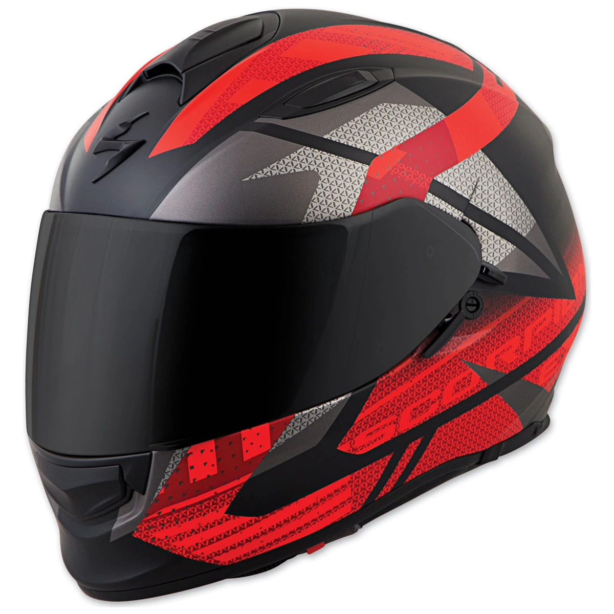 Scorpion EXO EXO-T510 Fury Black/Red Full Face Helmet 2 Scorpion EXO EXO-T510 Fury Black/Red Full Face Helmet - Image 2