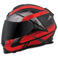 Scorpion EXO EXO-T510 Fury Black/Red Full Face Helmet 10 Scorpion EXO EXO-T510 Fury Black/Red Full Face Helmet -Arai shop 166 3937 E V1