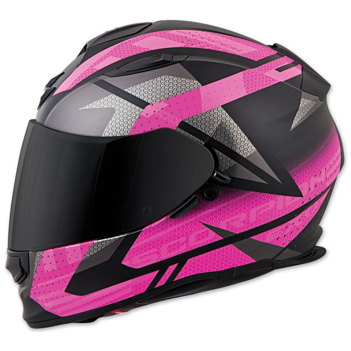 Scorpion EXO EXO-T510 Fury Black/Pink Full Face Helmet 3 Scorpion EXO EXO-T510 Fury Black/Pink Full Face Helmet - Image 3