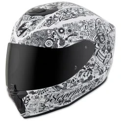 Scorpion EXO EXO-R420 Shake White Full Face Helmet 8 Scorpion EXO EXO-R420 Shake White Full Face Helmet -Arai shop 166 4068 B V1