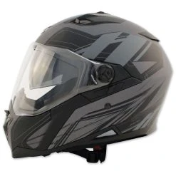 Zox Z-Series Z-DS10 Urbanite Matte Dark Silver Dual Sport Helmet -Arai shop 166 4202 G V1