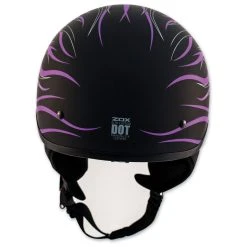 Zox Alto Custom Hot Rod Matte Purple Half Helmet -Arai shop 166 4299 C V1