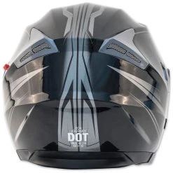 Zox Journey Trip Glossy Silver Open Face Helmet -Arai shop 166 4342 C V1