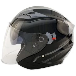 Zox Journey Trip Glossy Silver Open Face Helmet -Arai shop 166 4342 I V1