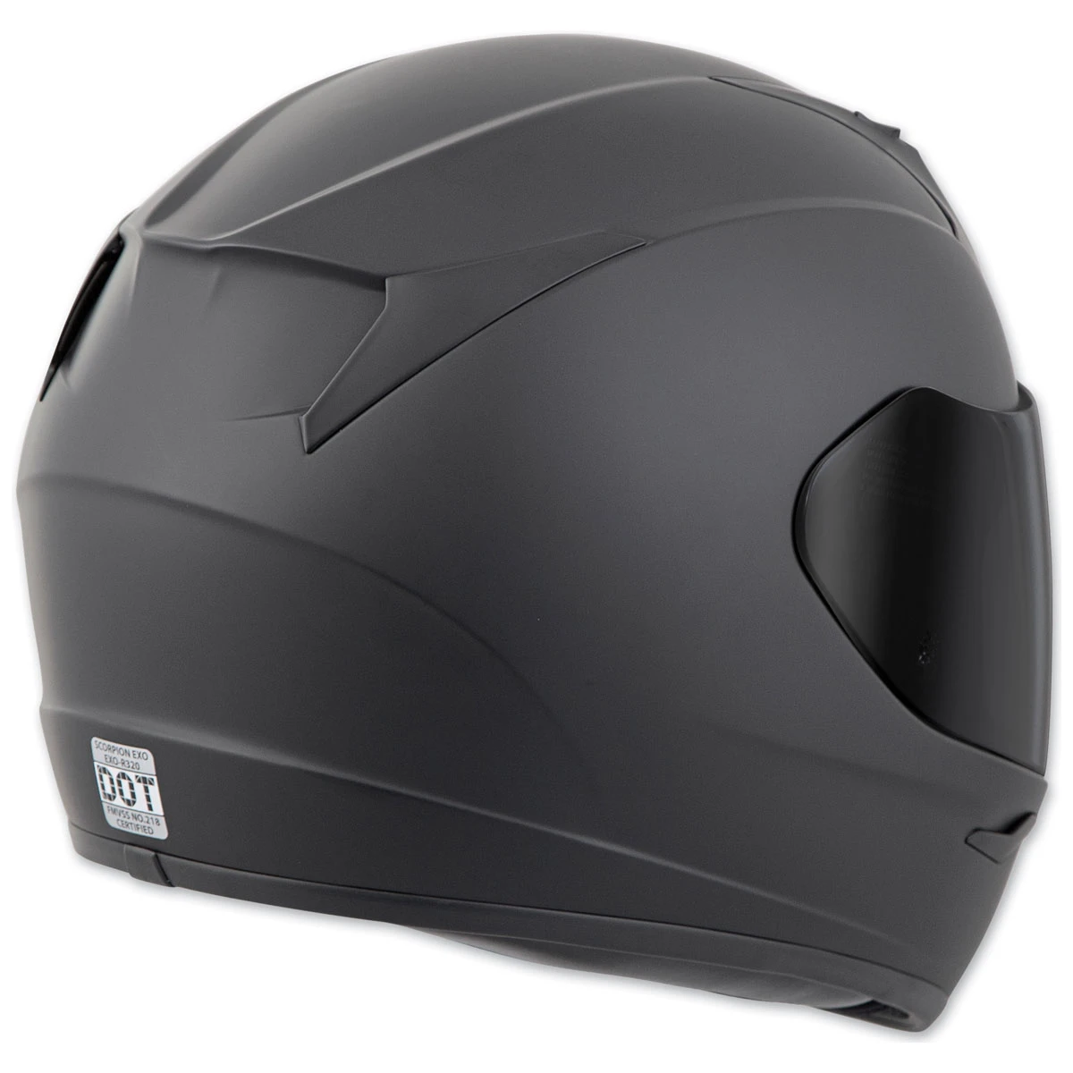 Scorpion EXO EXO-R320 Matte Black Full Face Helmet 2 Scorpion EXO EXO-R320 Matte Black Full Face Helmet - Image 2