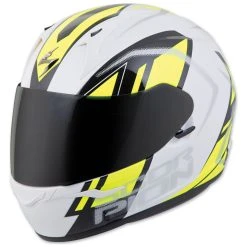 Scorpion EXO EXO-R320 Endeavor White/Neon Full Face Helmet