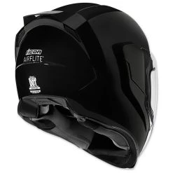 Alternative view of ICON Airflite Gloss Black Full Face Helmet