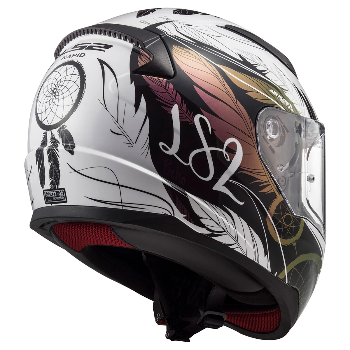 LS2 Rapid Youth Dream Catcher Full Face Helmet 2 LS2 Rapid Youth Dream Catcher Full Face Helmet - Image 2