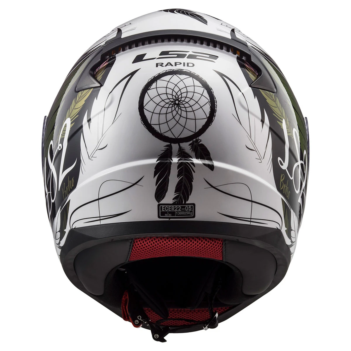 LS2 Rapid Youth Dream Catcher Full Face Helmet 3 LS2 Rapid Youth Dream Catcher Full Face Helmet - Image 3