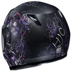 Alternative view of HJC CL-Y Youth Vela Black/Purple Full Face Helmet