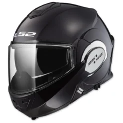 LS2 Valiant Gloss Black Modular Helmet
