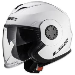 LS2 Verso White Open Face Helmet