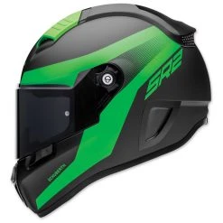 Alternative view of Schuberth SR2 Resonance Green Full Face Helmet