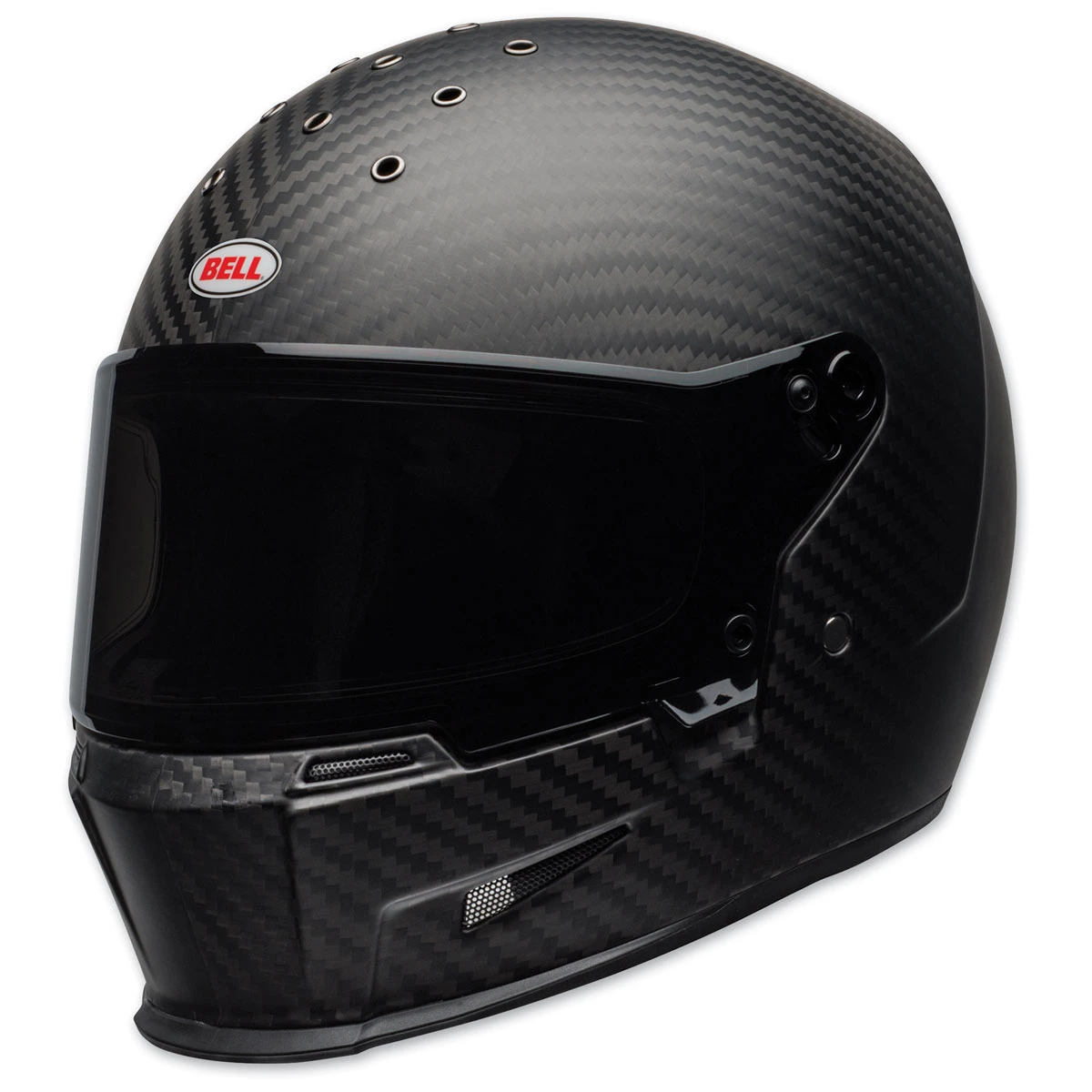 Bell Eliminator Matte Black Carbon Full Face Helmet 1 Bell Eliminator Matte Black Carbon Full Face Helmet