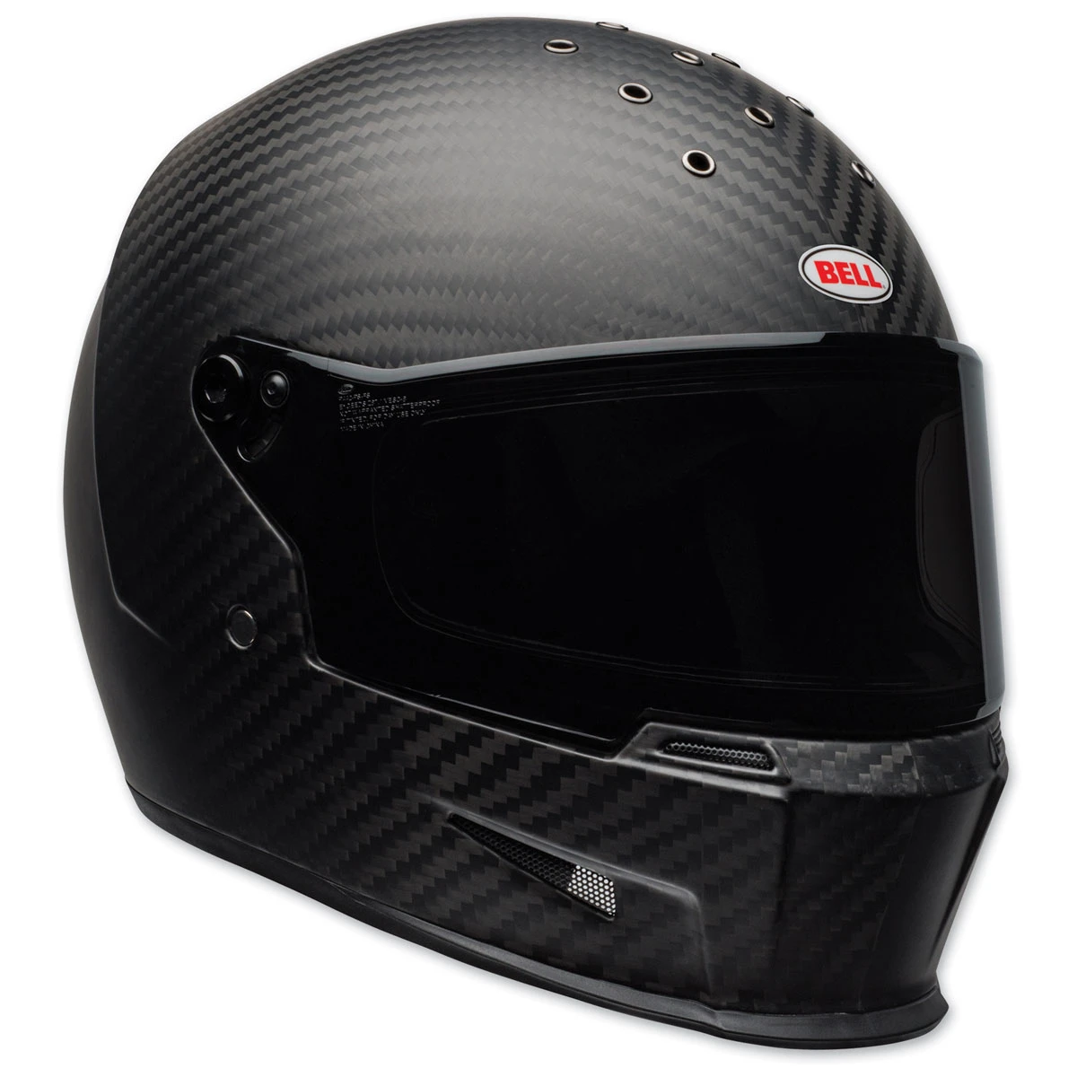 Bell Eliminator Matte Black Carbon Full Face Helmet 3 Bell Eliminator Matte Black Carbon Full Face Helmet - Image 3
