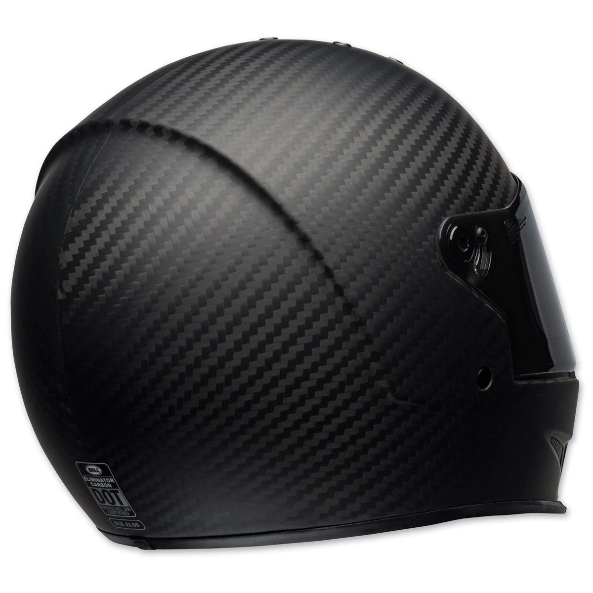 Bell Eliminator Matte Black Carbon Full Face Helmet 6 Bell Eliminator Matte Black Carbon Full Face Helmet - Image 6