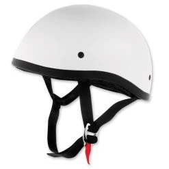 Skid Lid Original White Half Helmet