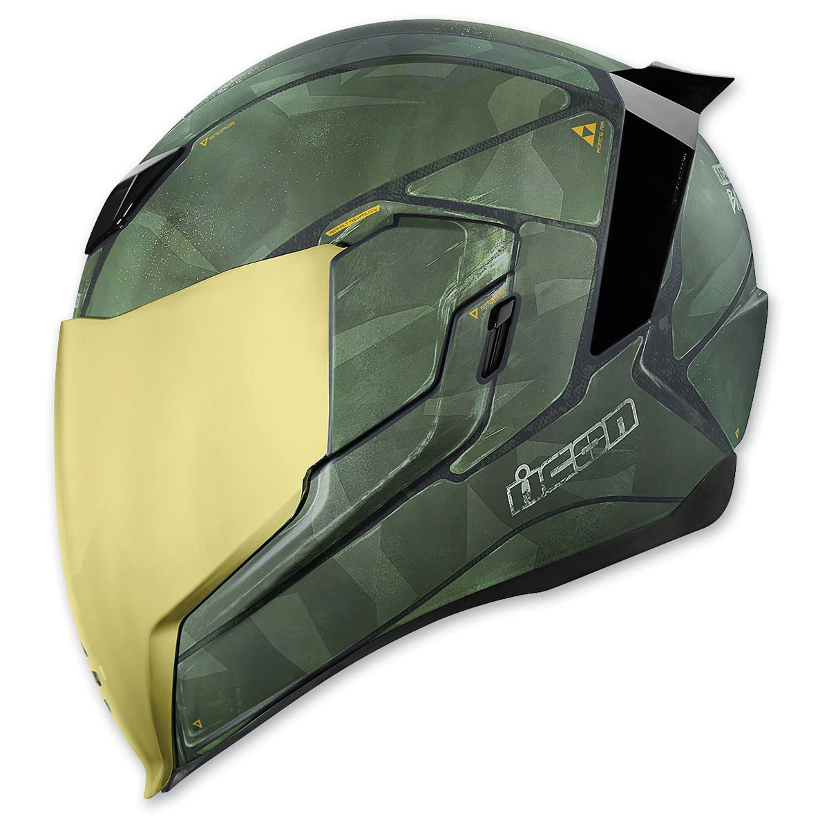 ICON Airflite Battlescar 2 Full Face Helmet 2 ICON Airflite Battlescar 2 Full Face Helmet - Image 2