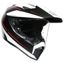 AGV AX-9 Pacific Road Matte Black/White/Red Full Face Helmet