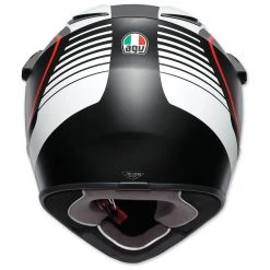AGV AX-9 Pacific Road Matte Black/White/Red Full Face Helmet 7 AGV AX-9 Pacific Road Matte Black/White/Red Full Face Helmet -Arai shop 240 2474 C V1