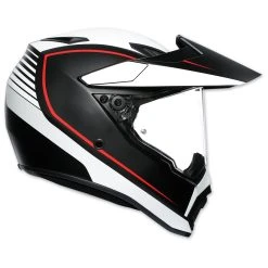 AGV AX-9 Pacific Road Matte Black/White/Red Full Face Helmet 8 AGV AX-9 Pacific Road Matte Black/White/Red Full Face Helmet -Arai shop 240 2474 D V1