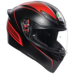 AGV K1 Warmup Matte Black/Red Full Face Helmet