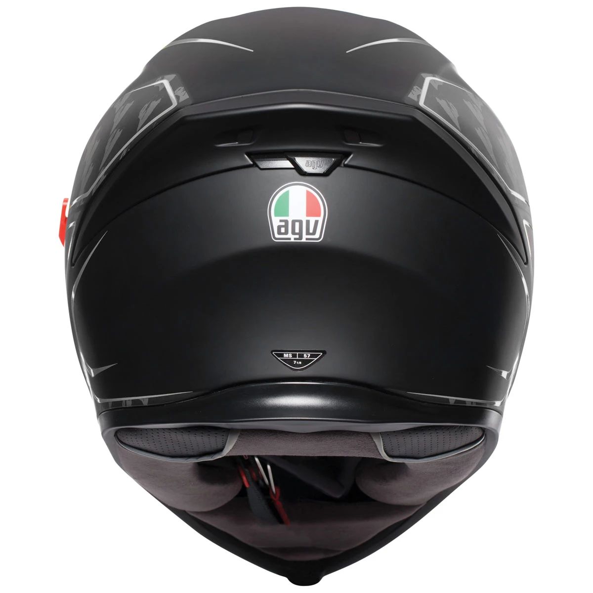 AGV K-5 S Tornado Black/Silver Full Face Helmet 3 AGV K-5 S Tornado Black/Silver Full Face Helmet - Image 3