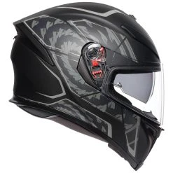AGV K-5 S Tornado Black/Silver Full Face Helmet 8 AGV K-5 S Tornado Black/Silver Full Face Helmet -Arai shop 240 2672 D V1