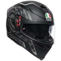 AGV K-5 S Tornado Black/Silver Full Face Helmet