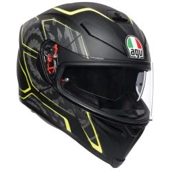 AGV K-5 S Tornado Black/Hi-Viz Full Face Helmet