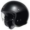 Shoei J-O Black Open Face Helmet