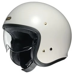 Shoei J-O Off White Open Face Helmet