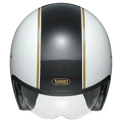Shoei J-O Carburettor White/Black Open Face Helmet 5 Shoei J-O Carburettor White/Black Open Face Helmet -Arai shop 280 0506 C V1