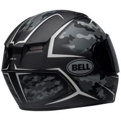 Bell Qualifier Stealth Camo Matte Black/White Full Face Helmet -Arai shop 280 0787 G V1