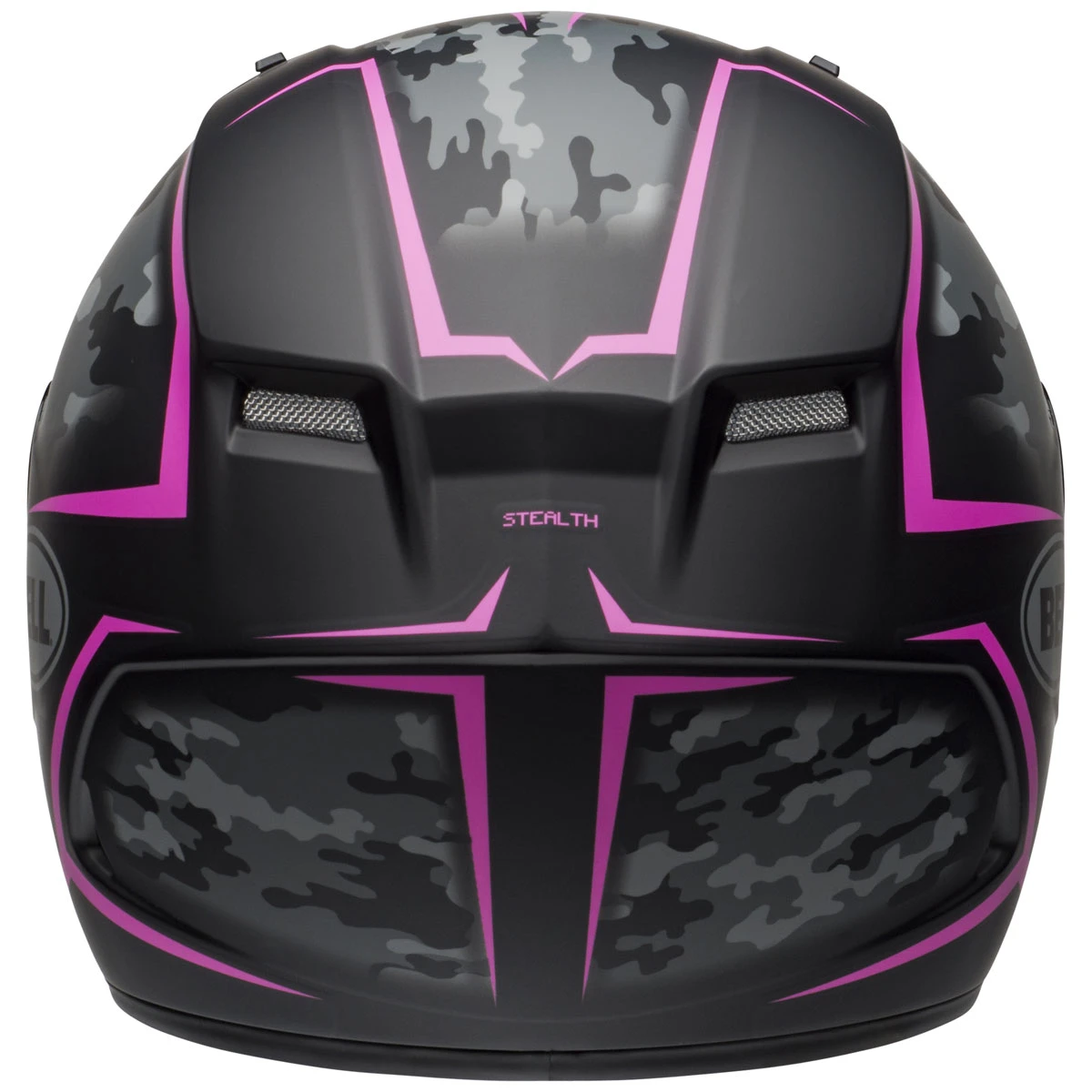 Bell Qualifier Stealth Camo Matte Black/Pink Full Face Helmet 8 Bell Qualifier Stealth Camo Matte Black/Pink Full Face Helmet - Image 8